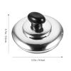 Whistling teapot lid replacement Kettle Top Lid Cover Handle Kitchen Teapot Kettle Cover Stainless Steel Replacement view 2