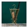 Umbrella Rack AGYH Golden Umbrella Stand, Umbrella-Shaped Simple Umbrella Holder, Household and Commercial Umbrella Stand Ornaments, Sticks, 32X70cm view 1