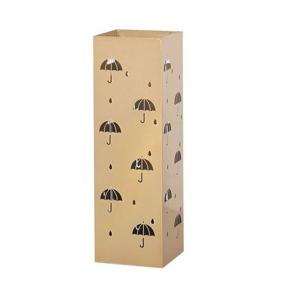 Umbrella Racks WXYZ Metal Hollowout Umbrella Stand, Multifunctional Floor-Standing Umbrella Bucket, Long and Short Umbrella Storage Rack