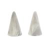 Marble Conic Ring Holder Jewellery Stand Organiser Storage Cone Ring Display Table Decor Photo Props (2, Gray) view 1