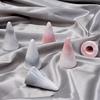 Marble Conic Ring Holder Jewellery Stand Organiser Storage Cone Ring Display Table Decor Photo Props (2, Gray) view 2