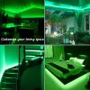 Areful Green Rope Lights, 16.4ft Waterproof LED Strip Light, Indoor Outdoor flexibe Decorative Lighting for Home Christmas Holiday Garden Patio Party view 3