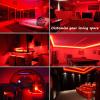 Areful Red Rope Lights, 16.4ft Waterproof Strip Light, Indoor Outdoor Decorative Lighting for Home Christmas Holiday Garden Patio Party view 3