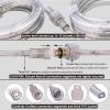 Areful Red Rope Lights, 16.4ft Waterproof Strip Light, Indoor Outdoor Decorative Lighting for Home Christmas Holiday Garden Patio Party view 4