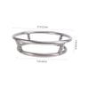 2pcs Round Stainless Steel Pot Rack Heat Insulation Pot Holder for Kitchen Organization for Hot Cookware Kitchen Accessory view 2