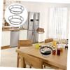 2pcs Round Stainless Steel Pot Rack Heat Insulation Pot Holder for Kitchen Organization for Hot Cookware Kitchen Accessory view 3