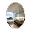 Albett Oval Beveled Polished Frameless Wall Mirror for Bathroom, Vanity, Bedroom (24" W x 31.5" H Oval) view 1