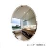 Albett Oval Beveled Polished Frameless Wall Mirror for Bathroom, Vanity, Bedroom (24" W x 31.5" H Oval) view 2