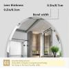 Albett Oval Beveled Polished Frameless Wall Mirror for Bathroom, Vanity, Bedroom (24" W x 31.5" H Oval) view 4