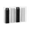 Dispense-Rite CTCO-4CL Countertop or Wall Mount Portion Cup and Lid Organizer, Clear Acrylic view 1