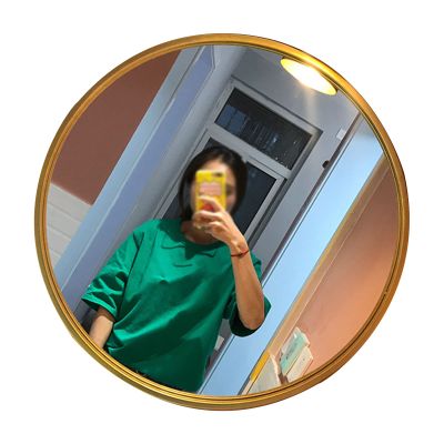 Albett Round Mirror, Wall Mirror for Bathroom, Round Wall Mounted Decorative Mirror, Best for Vanity Washrooms, Hotel, Bathroom and Living Rooms