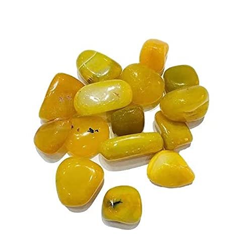 moonlightcrystal 100g 12mm-17mm Natural Yellow Crystal Healing Stone Quartz Mineral Specimen