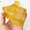 1pc 200g-250g Natural Gemstone Raw Stone Yellow Calcite Crystal Iceland for Mineral Specimen view 1