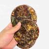 1pc 120mm Natural Quartz Crystal Cup Pallet Ammonite Coaster Slice for Decoration view 4