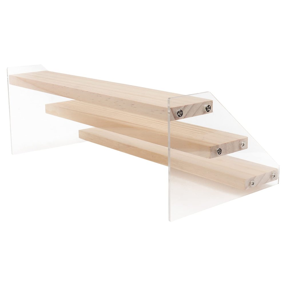 Cabilock 1pc Doll Display Rack Storage Holder for Figures Toys Collectibles for Home Decor and Comic Exhibitions