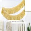 Hawaiian Luau Grass Raffia Fringe Banner Table Skirt for Tropical Birthday Party Tiki Bar, Tent,Chair Skirt,Deck Skirt,Garland Graduation Summer Beach Decorations view 4
