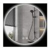 Albett Beauty Makeup LED Mirror Round Anti Fog Mirror Bathroom Cool White LED Light Wall Mounted Hanging Vanity Bath Smart Mirror view 1
