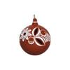 Set Of Six Christmas Spheres Made Of Flag Clay view 2