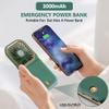 Allxin Portable Neck Fan Mini Quiet Handheld Personal Foldable USB Rechargeable Fan with Phone Holder founction for Home Office Outdoor Travel, Hands Free Necklace Fans view 3