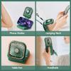 Allxin Portable Neck Fan Mini Quiet Handheld Personal Foldable USB Rechargeable Fan with Phone Holder founction for Home Office Outdoor Travel, Hands Free Necklace Fans view 4