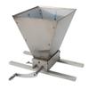 2 Rollers Manual Stainless Steel Malt Crusher Grain Malt Mill, Adjustable Barley Grinder Homebrew Grain Crusher Manual Grain Mill Low Speed Drill Available Manual Malt Mill with 7L Capacity Hopper view 1
