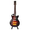 Hilitand Miniature Guitar, Wooden Guitar, Electric Instrument Model, with Stand and Gift Boxes, Classic Guitar, Dollhouse Model Home Decoration (14cm) view 1