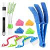SOLUSTRE 1set Air Conditioner Vent Brush Multi-functional Cleaning Tools for Blinds Corners and Seams Lightweight and Portable for Home Use view 2