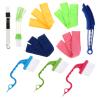 SOLUSTRE 1set Air Conditioner Vent Brush Multi-functional Cleaning Tools for Blinds Corners and Seams Lightweight and Portable for Home Use view 3