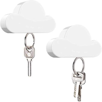Aditya Cloud Key Hook Creative Space Saving Strong Magnetic Key Hook At Home (Item_Package_Quantity : 2 PCS)
