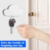 Aditya Cloud Key Hook Creative Space Saving Strong Magnetic Key Hook At Home (Item_Package_Quantity : 2 PCS) view 2