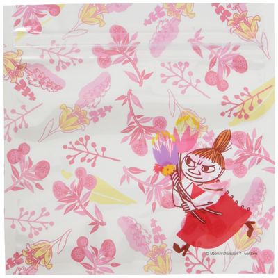Gakken Sta:Ful R04234 Moomin Zip Bag, Plastic Bag with Zipper, Little My