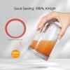 100Pcs/50 sets Canning Lids and Rings Regular mouth, Premium Mason Jar Lids with Bands/Rings for Ball, Kerr Jars - Food Grade Material, 100% Fit & Airtight for Regular Mouth Mason Jars view 3