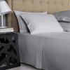Luxury Super Soft Premium Hotel Collection Long Staple 800 Series Durable Egyptian Cotton 4 Piece Bedding Bed Sheet Set 15-Inches Deep Pocket Silver Grey Small Double view 2