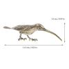 Wakauto Brass Bird Figurine Hummingbird,4.52 Inch Metal Bird Hummingbird Model Statues Animals Sculptures Collection Art Decor for Living Room Bedroom Office view 2