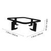 SOLUSTRE Thickened Cast Iron Gas Stove Rack Slip Cookware Stand for Wok Heat Resistant Support Kitchen Accessory for Even Cooking and Stability view 2
