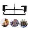 SOLUSTRE Thickened Cast Iron Gas Stove Rack Slip Cookware Stand for Wok Heat Resistant Support Kitchen Accessory for Even Cooking and Stability view 3
