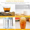 Hemoton 10 Pack 500ml Plastic Beverage Bottles PET Refillable Storage view 3