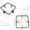 SOLUSTRE 20. 7cm Cast Iron Stove Trivet for Kitchen Wok Support Ring Cooktop Cast Iron Wok Support Ring for Gas Stove Black view 3