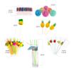 KESYOO 300pcs Tropical Umbrella Picks and Fruit Skewers for Parties Celebrations and Cocktails Decorations for Cakes Desserts and Drinks view 3