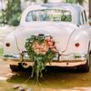 Hemoton Flower Ring Holder with Suction Cup and Floral Mud for Wedding Car Decorations Artificial Flower Car Accessories Wedding Decor Supplies view 2