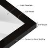 wallsthatspeak 11x27 Black Picture Frame for Puzzles Posters Photos or Artwork view 3