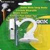 OOK 534520-HSU Ceiling Swag Hook, Hangs up to 30lbs, Antique Brass, 2 Pieces, 6 Pack (12 Total Hooks with Anchors) view 1