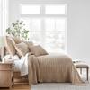 Levtex Home Mills Waffle Full Bedspread Set (100x104in) with 2 Pillow Shams (26x20in) - Blush - Cotton Waffle Full Size Bedspread Set - Lightweight, Soft, Pre-Washed view 2