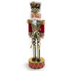 MACKENZIE-CHILDS Decorative Nutcracker Figurine, Wooden Nutcracker Christmas Home Decor, Tall Highland view 1