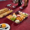 Plasticpro Plastic Serving Trays - Serving Platters Rectangle 9X13 Disposable Party Dish Includes 12 view 2