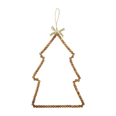 Mud Pie Beaded Tree Door Hanger, 19.75" x 24"