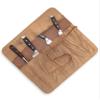 Angus Stoke Knife Bag for Chefsknife Roll Bag leather 7 slots  Leather Knife Case Noah (brown) view 3