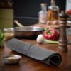 Angus Stoke Knife Bag for Chefsknife Roll Bag leather 7 slots  Leather Knife Case Noah (green-olive) view 2