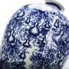 13" China Ceramic Vase Blue and White Porcelain Chinese Handmade Decorative Flower Vase for Living Room, Home Decor, Office, Table Centerpiece view 3