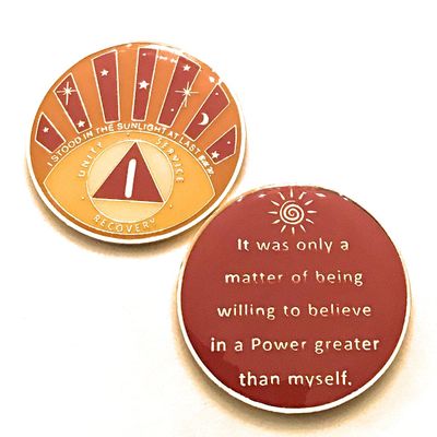 1 Year I Stood in The Sunlight AA Medallion, Chip, Token, Coin